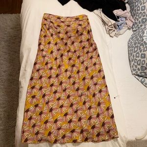 Free people maxi skirt